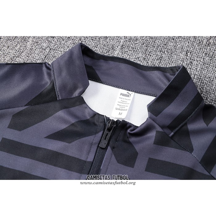 Chaqueta del Borussia Dortmund 2022/2023 Negro y Gris
